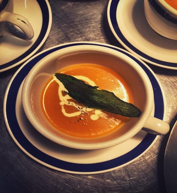 Butternut squash soup